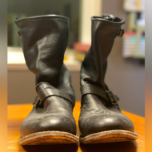 Vintage classic butter soft motorcycle boots USA union 10 40 Walk-Over Footwear - Picture 4 of 6